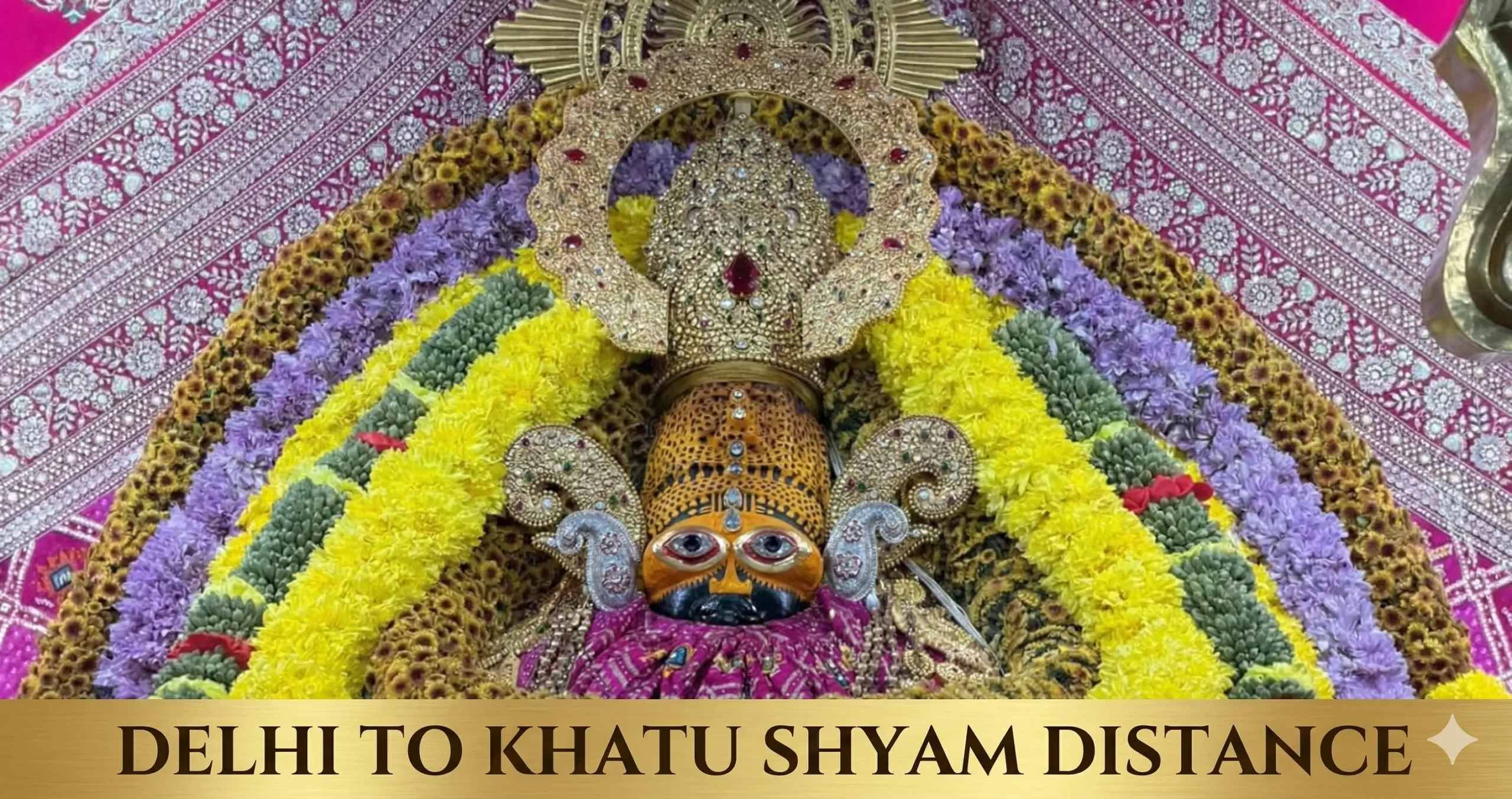 delhi to khatu shyam distance