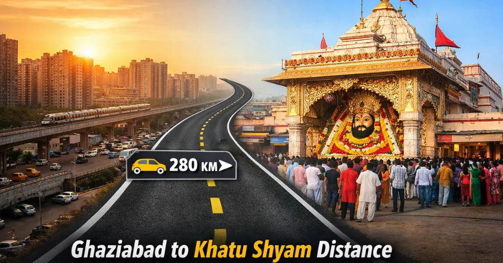 Ghaziabad to Khatu Shyam Distance