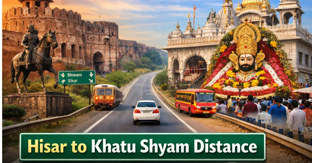Hisar to Khatu Shyam Distance