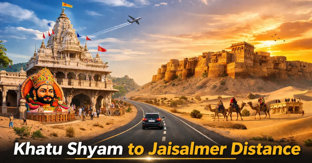 Khatu Shyam to Jaisalmer Distance