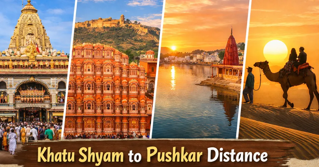 Khatu Shyam to Pushkar Distance