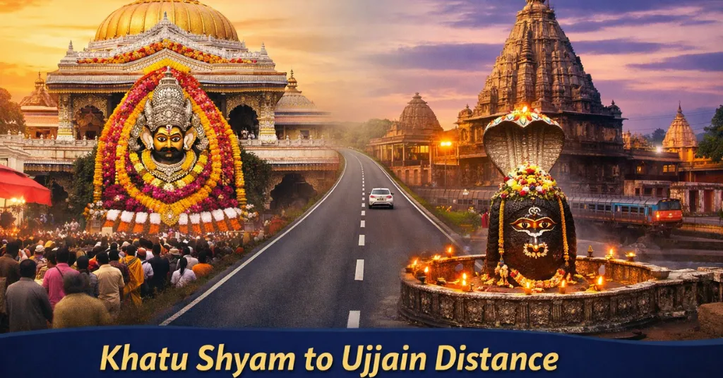 Khatu Shyam to Ujjain Distance