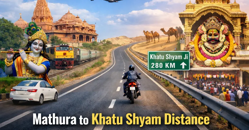 Mathura to Khatu Shyam Distance