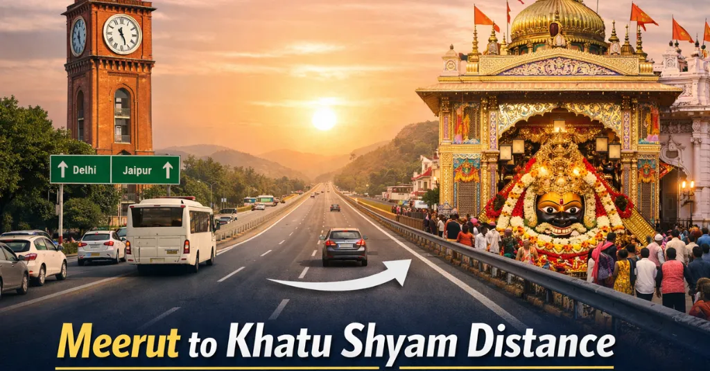 Meerut to Khatu Shyam Distance