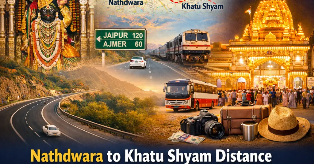 Nathdwara to Khatu Shyam Distance