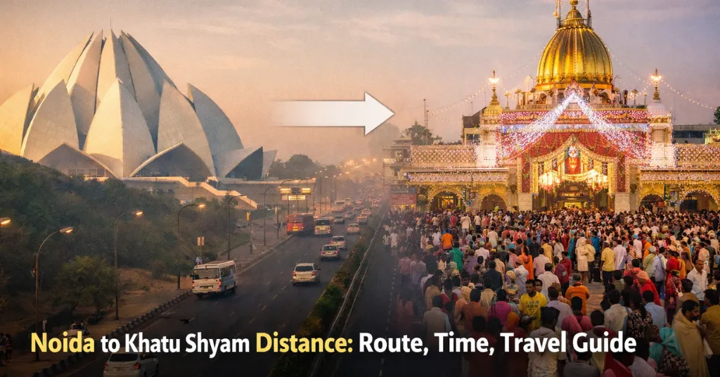 Noida to Khatu Shyam Distance