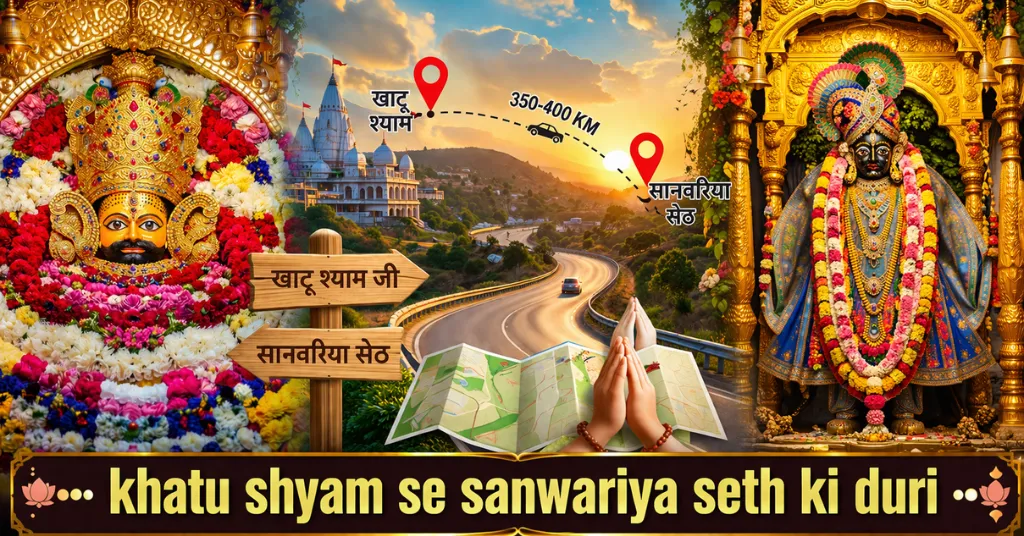 khatu shyam se sanwariya seth ki duri